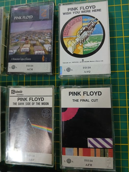 Cassetes Pink Floyd