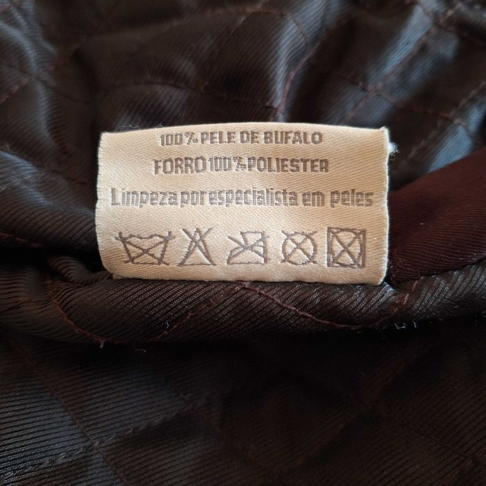 Casaco 100% pele de búfalo