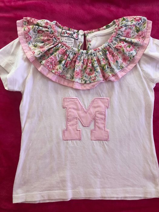 Blusas gola MENINA 6 anos