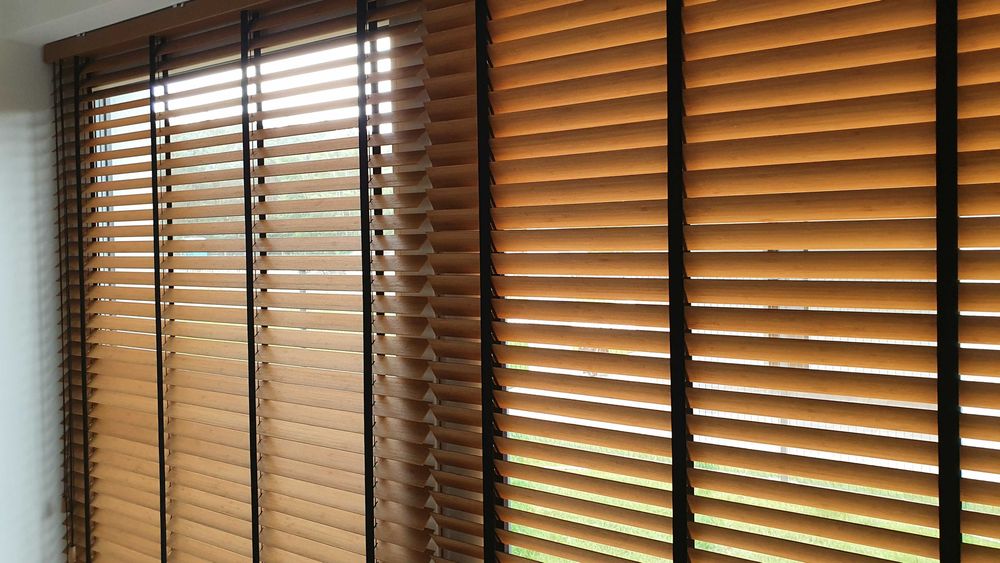 Żaluzje 50mm Bambusowe - Drewniana (na wymiar)