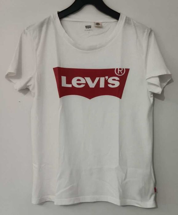 T-shirt LEVI'S rozm. S biały bluzka