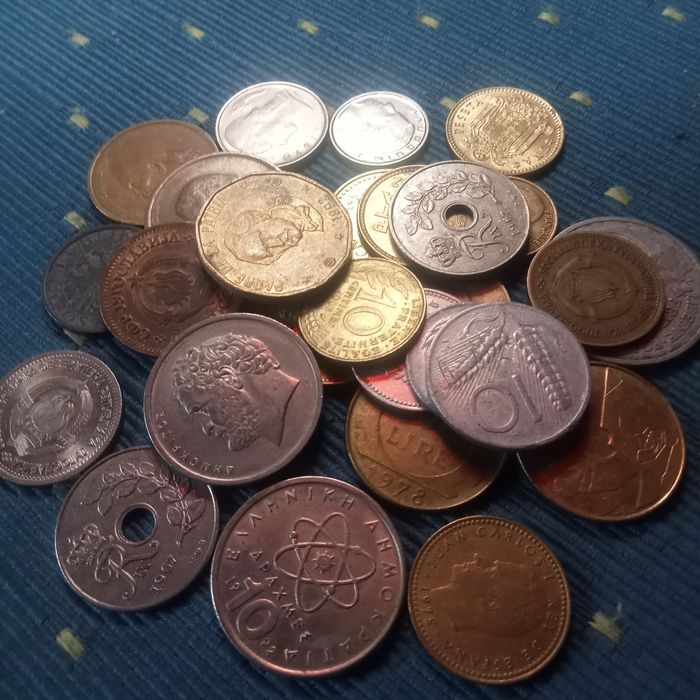 30 moedas diversos paises Lote B
