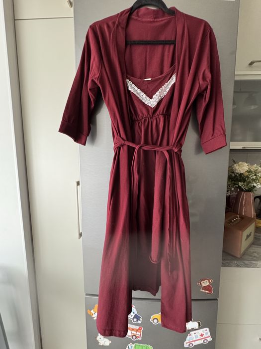 Халат і сорочка в пологовий (сорочка для годування) S/M
