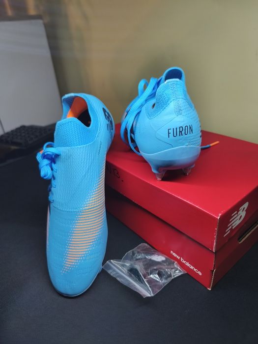 Wkręty New Balance Furon V7+ Destroy SG - Niebieski