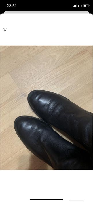 Чоботи шкіряні жіночі