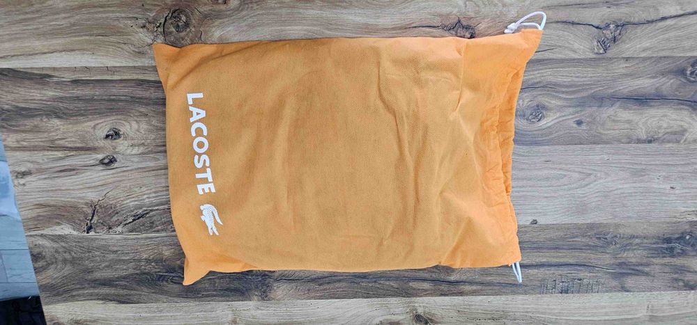 LACOSTE oryginalny plecak z dowodem zakupu. NOWY.