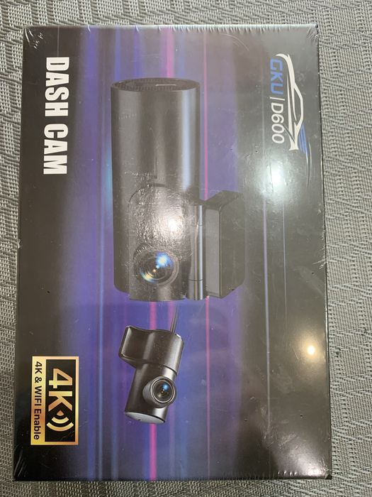 Відеореєстратор GKU D600 4K  WI-FI