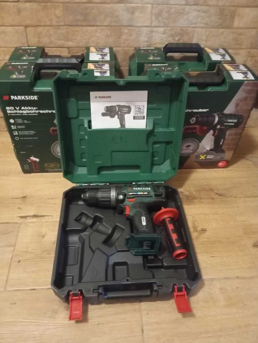 Акумуляторний ударний шуруповерт Parkside PSBSA 20-Li C3 (Німеччина)