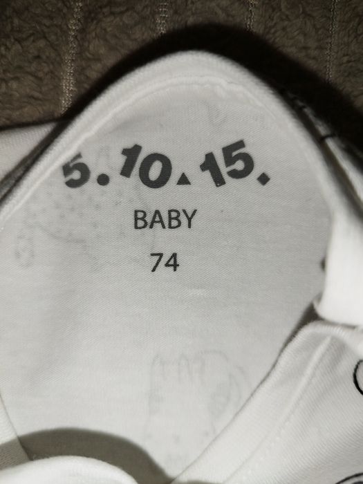 Body dziewczęce 74 Olimpias pudrowy róż białe  kotki
