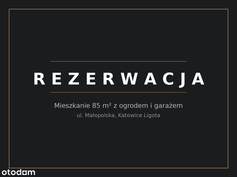 Mieszkanie jak dom | 85 m² | prywatny ogród, garaż, kominek, piwnica