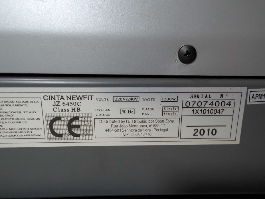 Passadeira elétrica profissional NewFit