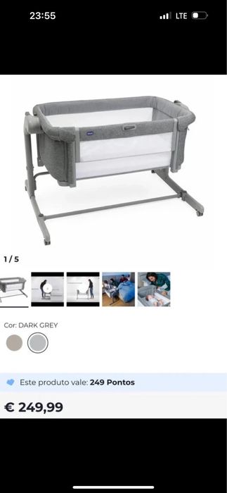 Berço next2me Chicco