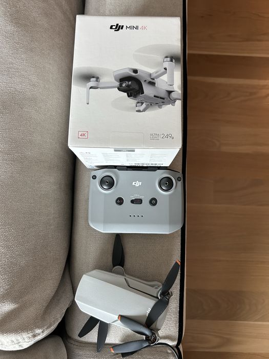 Drone DJI mini 4k - novo acessorios ainda por abrir