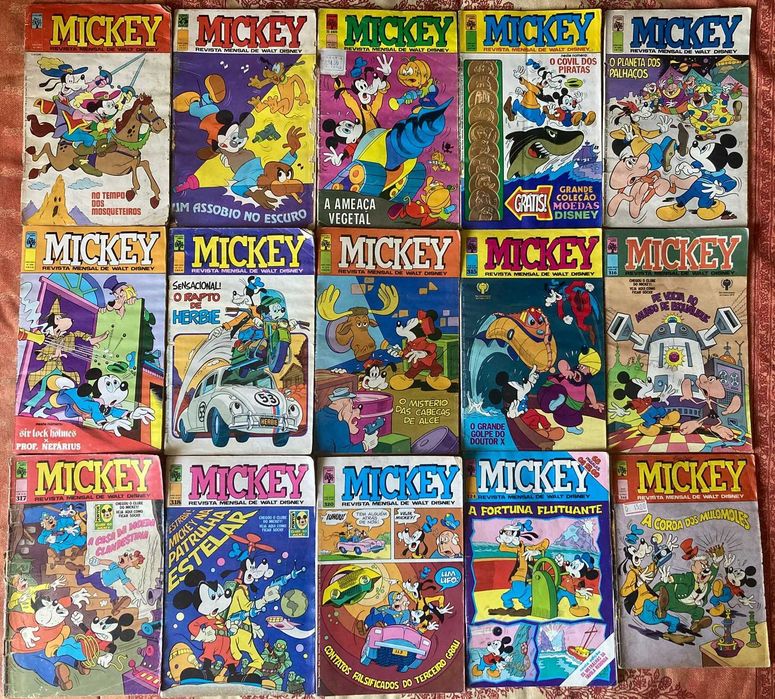 BDs Mickey [lista na descrição]