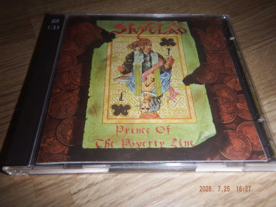 SKYCLAD - Prince of the poverty line   2 CD   LTD    1994