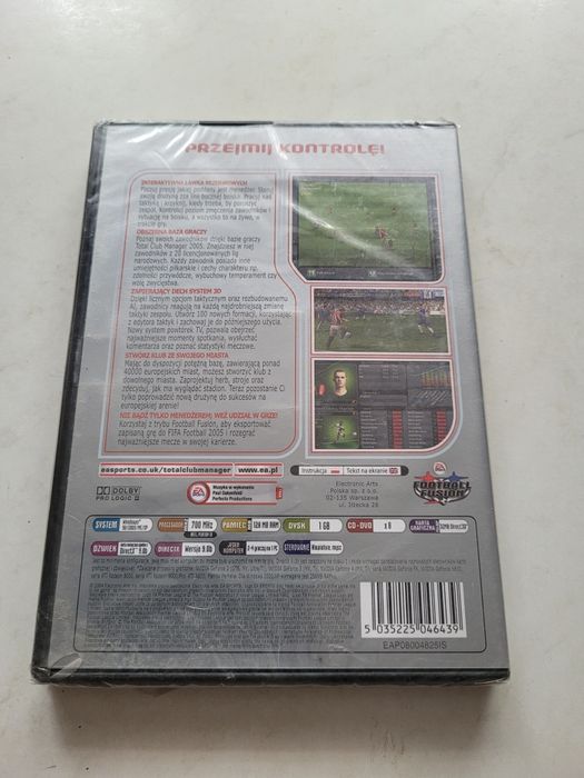 PC DVD nowa fifa manager 2005