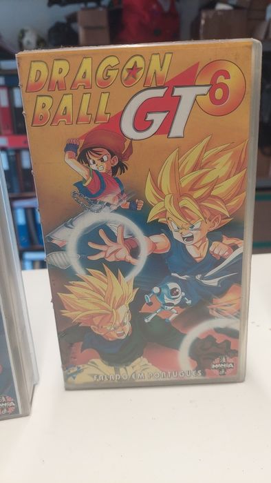Dragon Ball GT – VHS Originais Falados em Português (Vol. 4, 6 e 10)