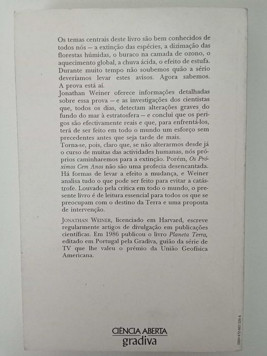 Os próximos 100 anos - Jonathan Weiner