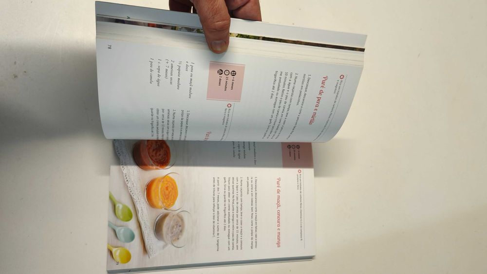 Livro Cozinha Vegetariana para Bebés e Crianças - Gabriela Oliveira