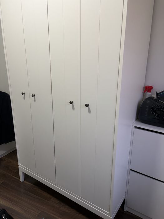 Roupeiro IKEA IDANÄS branco – 121x59x211 cm