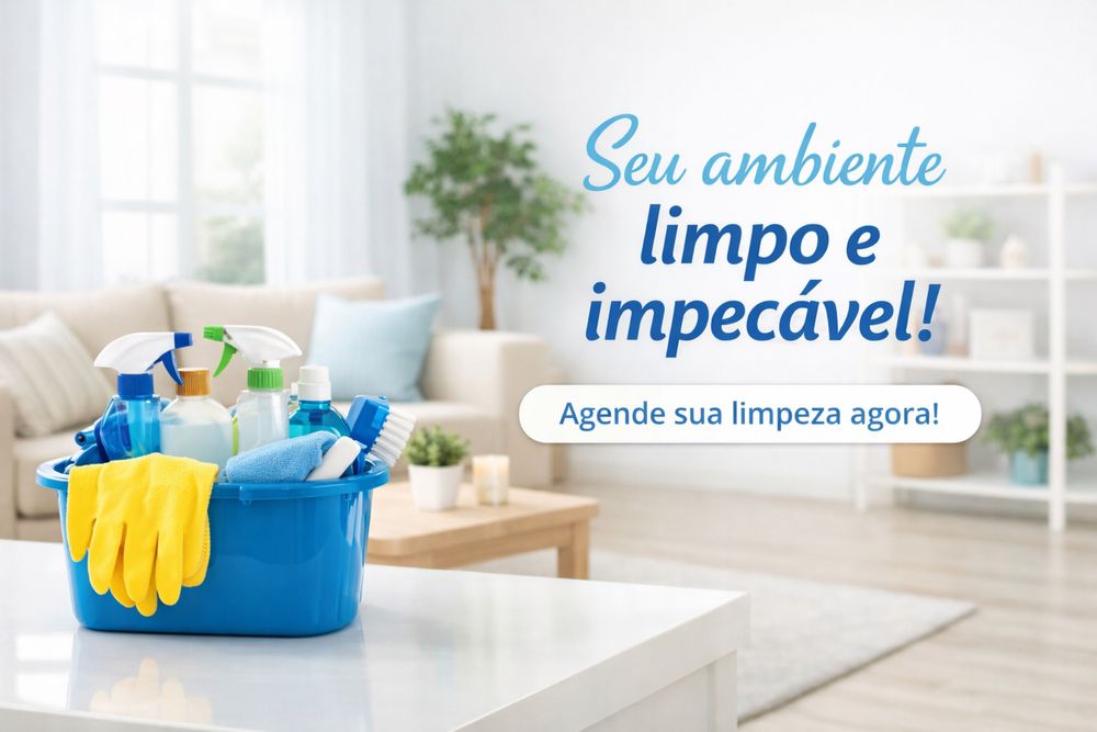 Limpeza profunda em sua casa