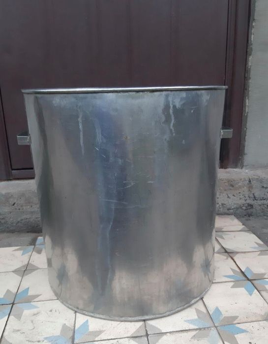 Кастрюля выварка из пищевой нержавейки на 60 л, б/у