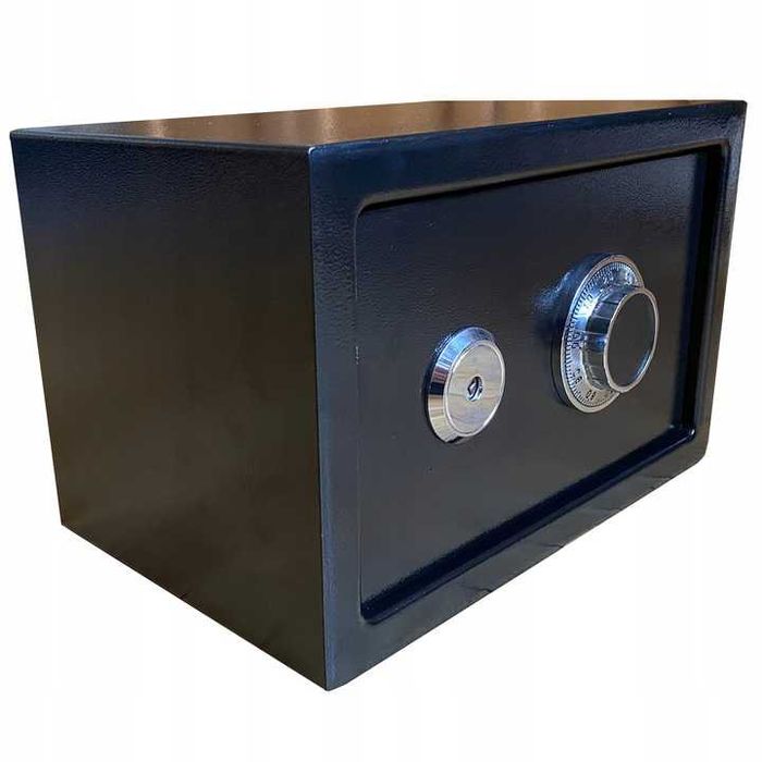Sejf domowy NA SZYFR mechaniczny skrytka kasetka kasa pancerna SOLIDNY