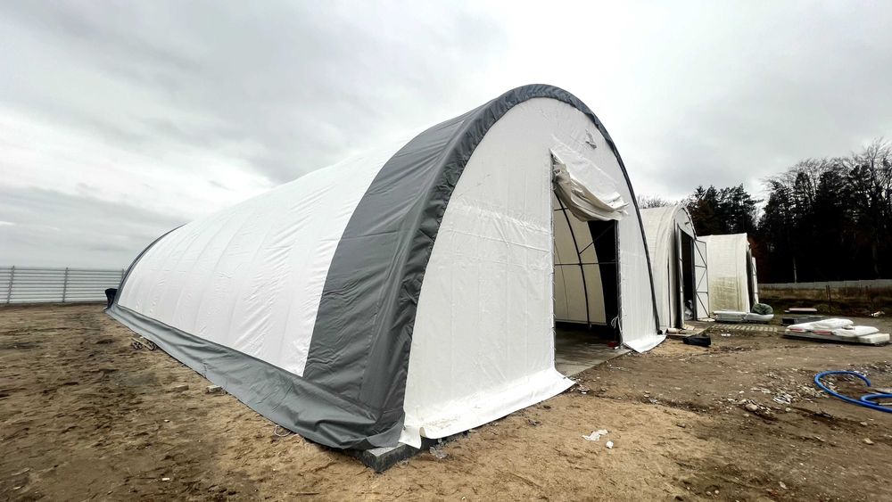 Hala namiotowa łukowa 12x18x 6,1m magazyn wiata namiot magazynowy !!!