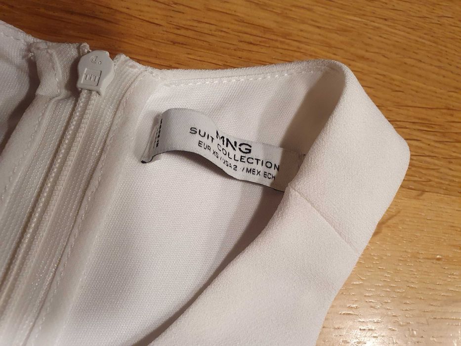 Sukienka Mango,xs,biała, stan idealny