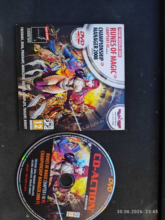 Championship Manager 2008 + Runes of Magic PC PL