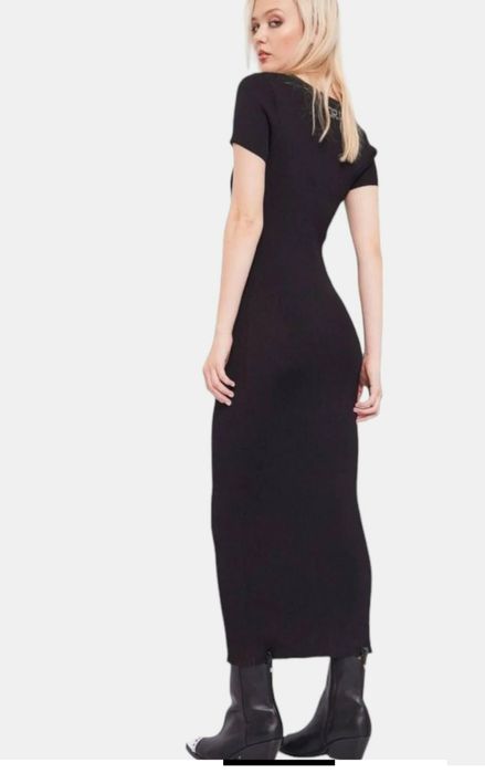 Vestido preto Denny Rose