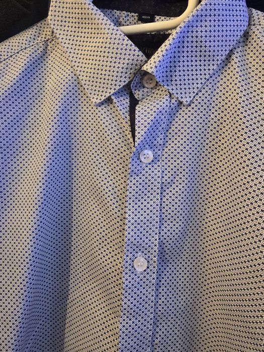 Koszula męska długi rękaw L