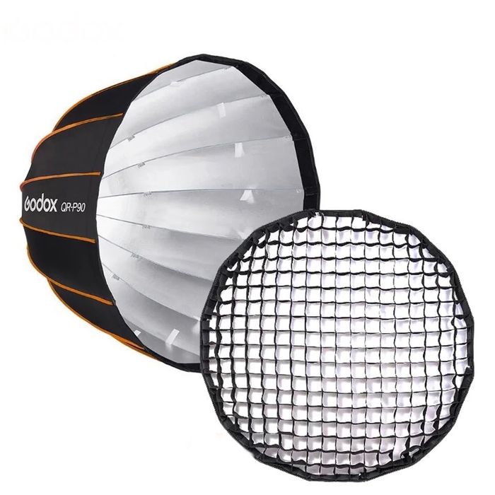 Софтбокс Godox QR-P90 параболічний швидкоскладаний з кріпленням Bowens