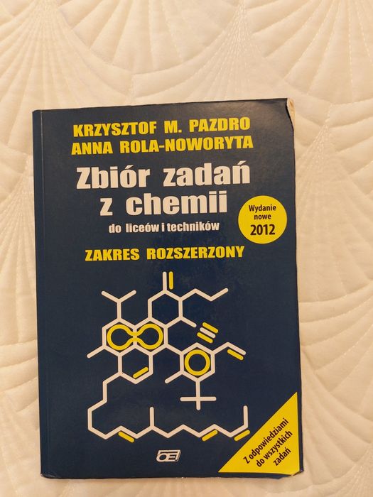 Zbiór zadań z chemii - Krzysztof M. Pazdro, Anna Rola-Noworyta