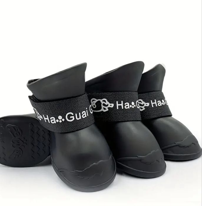 Нові черевички резинові для собак