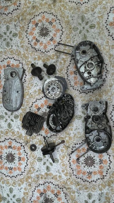 Motor casak de 2v pecas