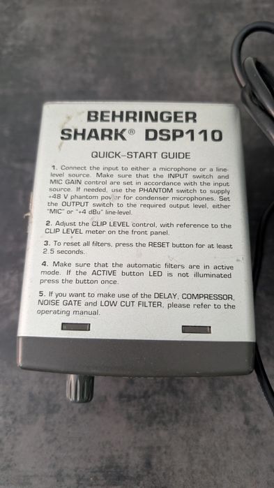 Цифровий сигнальний процесор Behringer Shark DSP110
