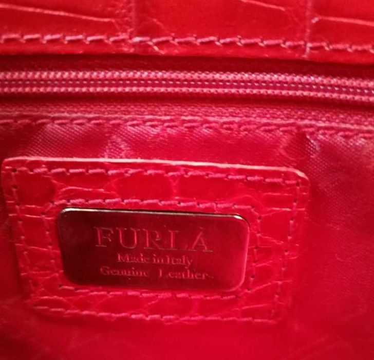 Torebka FURLA, ze skóry naturalnej. Oryginał.