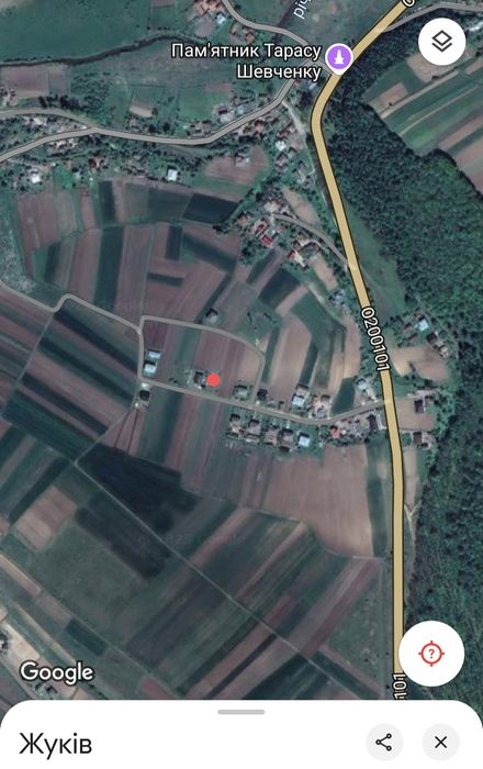 Земельна ділянка Бережани. Бережанський р-н 0.25 га