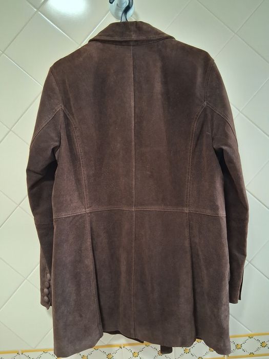 Casaco pele genuína C&A