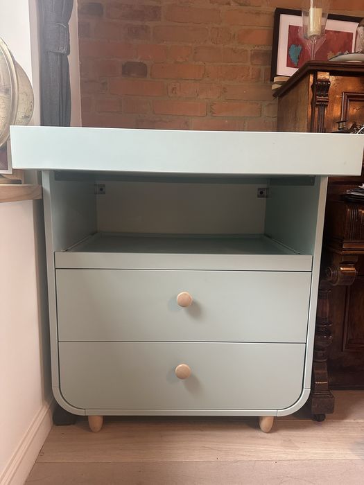 MYLLRA ikea Komoda z przewijakiem turkus seledyn zielony