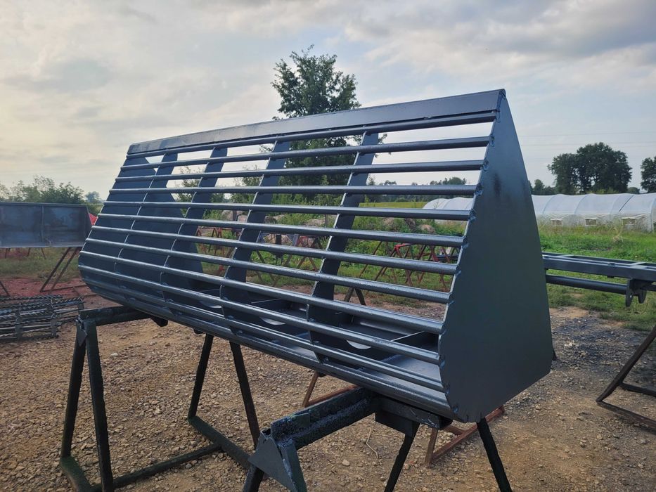 Łycha do tura ciągnika łyżka ażurowa 2.4m 2.2m 2.0m 1.8m 1.6m DOWÓZ