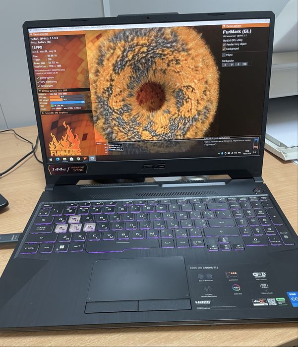 Ноутбук Asus Tuf gaming F15