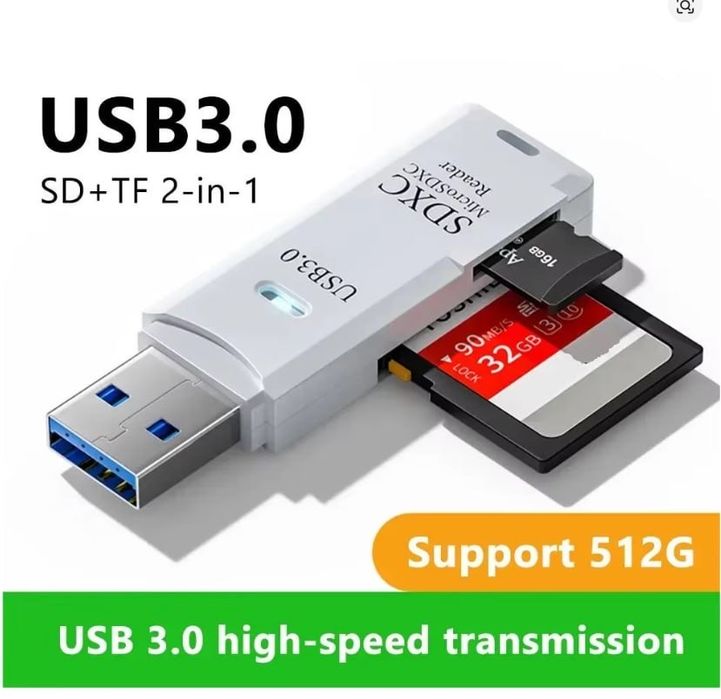 Перехідник для SD adapter та micro SD. USB 3.0
