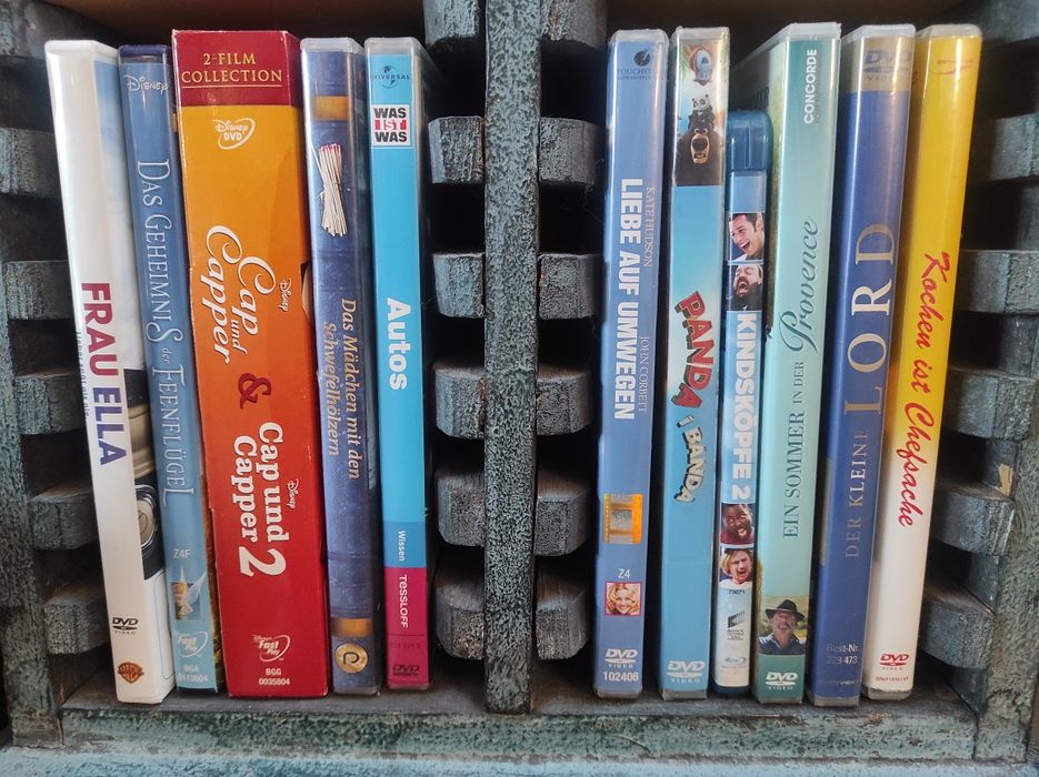 Filmy, bajki DVD j.angielski, niemiecki.Dostawa gratis