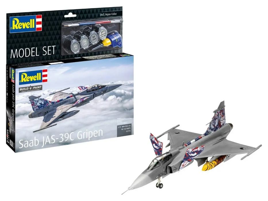 Model Set - Saab JAS-39C Gripen. Revell. Nowy Produkt