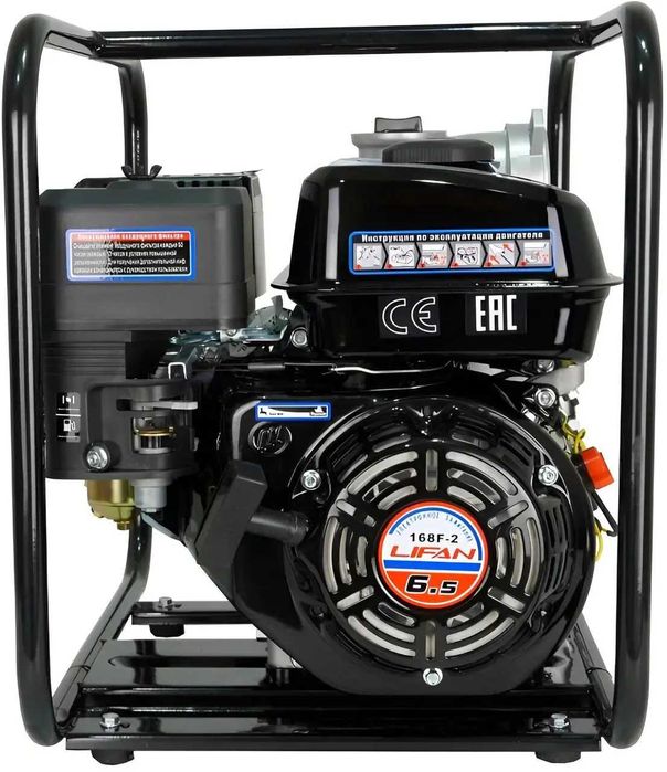 Мотопомпа бензинова LIFAN 800 л/хв / Ø 80 мм / 4-х тактний двигун