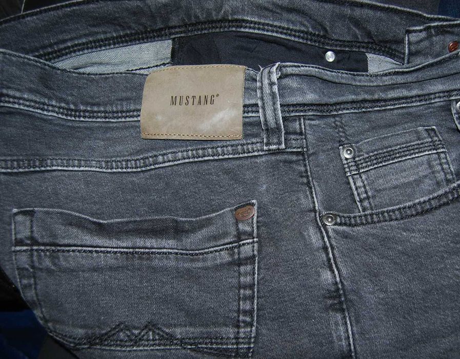 MUSTANG Washington W35 L38 pas 94 jeansy męskie proste stretch