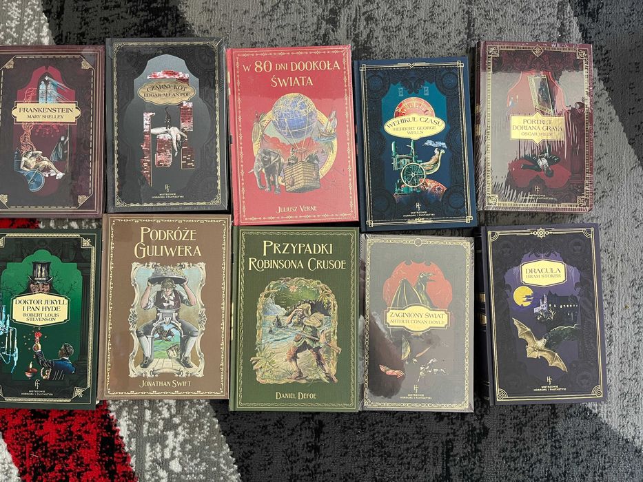 Zestaw książek z kolekcji Hachette
