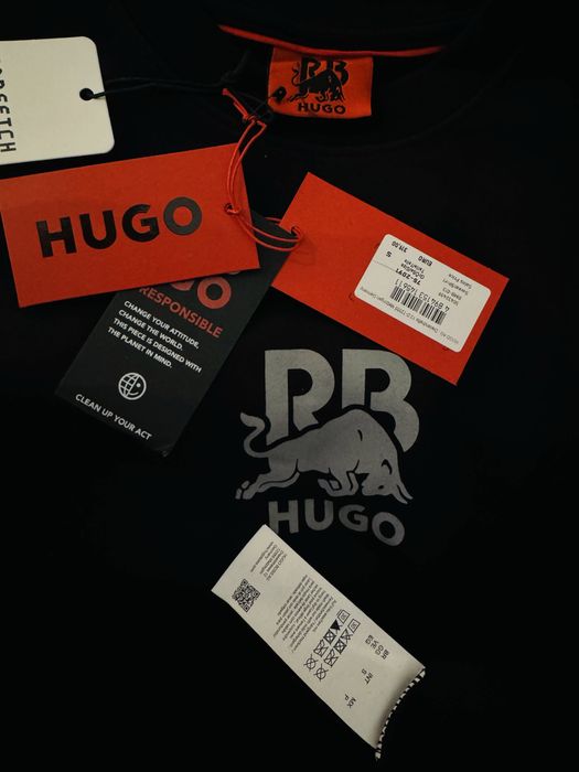 Hugo Boss Red Bull oversize bluza dresowa męska